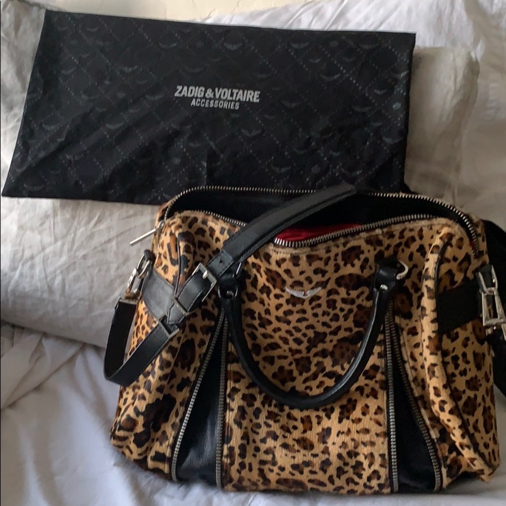 Zadig &Voltaire Leopard/Cheetah Handbag